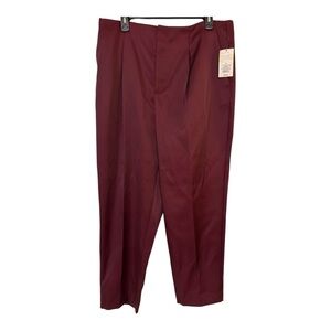 NWT A New Day Woman’s Burgundy Pants Size 14